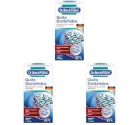 Dr. Beckmann Quita Desteñidos | Elimina con eficacia las manchas y decoloraciones de la colada | Restaura los colores originales | 75 g (Paquete de 3)