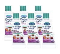 Dr. Beckmann Quitamanchas para frutas y bebidas | Quitamanchas especial contra manchas de vino tinto, manchas de café, etc. | 6 x 50 ml