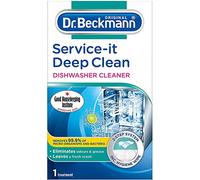 Dr. Beckmann Service-it Deep Clean - Limpiador de lavavajillas | Limpia y elimina los malos olores de forma higiénica | Incluye toallita húmeda | 75 g (paquete de 1)