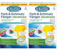 Dr. Beckmann Toallita reutilizable para pintura y suciedad, protección duradera del color para hasta 35 lavados, paño reutilizable, 1 unidad (Paquete de 2)