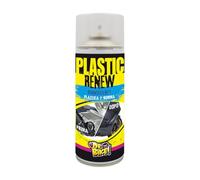 DR. BIKE Plastic Renew 400 ml. Renueva plásticos y goma para motos. Reaviva y protege carenados de motos y superficies de plástico. Reaviva plásticos para motos, scooters, quads. Renovador para piezas
