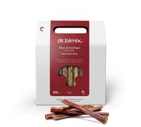 dr.bimix Tiras de Esófago de Vacuno 15 cm para Perros | Masticación Natural y Salud Dental