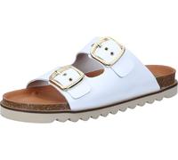 Dr. Brinkmann Bonillo Pantoletten, Mule Mujer, Blanco, 41 EU