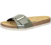 Dr. Brinkmann Damen Sandalen Pantolette Verde Con Hebilla