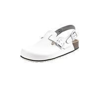 Dr. Brinkmann Damen und Herren Clog, Zuecos Hombre, Blanco, 36
