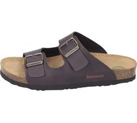 Dr. Brinkmann Damen-Und Herrenpantolette, Zapatillas de Estar por casa con talón Abierto Hombre, Marrón, 37 EU