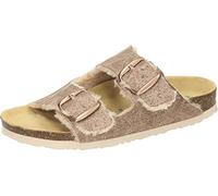 Dr. Brinkmann Mulas con Piel, Pantuflas Mujer, marrón, 40 EU