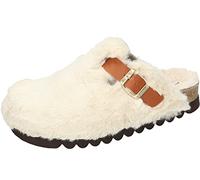 Dr. Brinkmann Nerpio Home Zapatillas, Pantuflas Mujer, Blanco, 38 EU