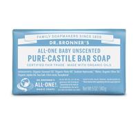 Dr. Bronner's 744 - Pure-Castile Bar Jabón para Bebé, sin Perfume, 5 oz/140 gr
