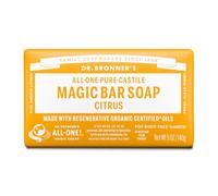 Dr Bronner's All-One Hemp Citrus Jabón Puro de Castilla en Barra, 140 g