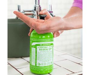 Dr. Bronner's Jabón de Azúcar Orgánico Limoncillo-Lima - 710ml