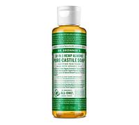 Dr Bronner's - Jabón líquido 18 en 1 de almendras puras de castilla, fabricado con aceites orgánicos, utilizado para cara, cuerpo, cabello, lavandería, mascotas y platos, certificado de comercio justo