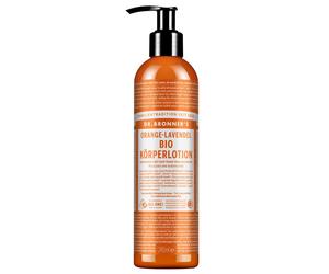 DR. BRONNER'S Loción corporal orgánica de naranja y lavanda 240 ml