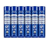 Dr. Bronner's & Sun Dog's Magic Organic Lip Balm, Peppermint, 0.15-Ounce Sticks (Pack of 6) by Dr. Bronner's