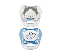 Dr Brown's Orthodontic PreVent Chupetes Gato/Corazones 6-18m x2