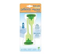 Dr. Brown’s Kit de Recambios Options+ para Biberones de Boca Ancha 270 ml - Juego de Sistema de Ventilación Interna de Repuesto - Incluye 2 Válvulas, 2 Tubos y 2 Tapas de Viaje - Sin BPA