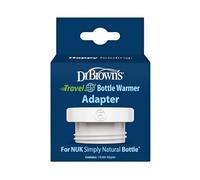 Dr. Brown's Adaptador Calentador de biberones de Viaje para biberones Nuk, portátil, sin BPA