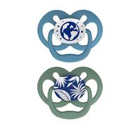 Dr. Brown's Advantage - Chupete de escenario (2 piezas, 6-12 meses), color azul