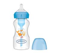 Dr. Brown's Biberón Options+ Anticólicos Boca Ancha 270 ml Azul