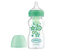 Dr Brown's Biberon Options+ Boca Ancha Anticólicos Verde 270mL