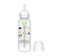 Dr. Brown's Biberón Anticólicos Boca Estrecha Oso 250 ml | Sistema de ventilación interna patentado que evita que el bebé trague aire durante la toma