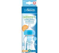 Dr Brown'S Biberon Boca Ancha Options Natural Flow Azul 270 ml 1 ud