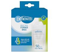 Dr. Brown's Bolsa de almacenamiento de leche materna, 50 unidades