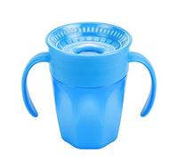 Dr. Brown's Cheers 360 Copa de entrenamiento sin pico, 6 m +, 7 oz, azul