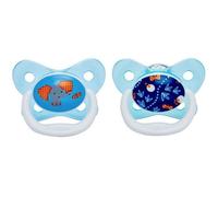 Dr Brown's PreVent Chupete de Ortodoncia Amarillo 6-18m x2