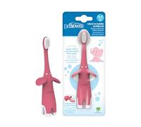 Dr Browns Cepillo Diente Elefante Rosa 0-3A