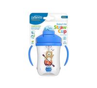 Dr Brown's Mi Primer Vaso con Pajita Oso Azul +6m 270ml