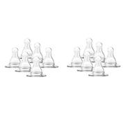 Dr. Brown's Natural Flow Nivel 1 pezón estándar, 12 unidades Talla:12 pack