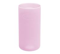 Dr. Brown's Options+ - Funda estrecha para botella de vidrio, 100% silicona, rosa, sin BPA, 8 onzas, 1 paquete