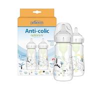 Pack de 2 Biberones BA 270 ml Dinosaurio PP Options +