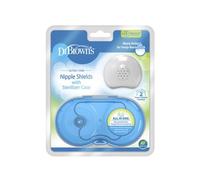 Dr Brown's Pack Pezonera Silicona Caja Esterilizadora