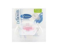 Dr Brown'S Prevent 1ª Etapa Rosa Chupete Silicona 1 ud