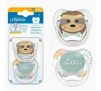 Dr. Brown´s Chupete Prevent Classic Animales Rosa 6-12m 2 uds