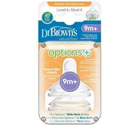 Dr Brown´s Options + Tetina Silicona Nivel 4 2 unidades