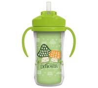 Dr Brown's Vaso Térmico con Pajita Verde +12m 300 ml