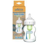Dr Browns Dr Bronws Biberón Option+ De Cristal Boca Ancha 150 ml
