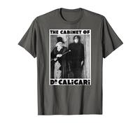 Dr Caligari - Póster de Monstruo de Halloween Camiseta, Hombre, Asfalto, 6XL
