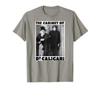 Dr Caligari - Póster de Monstruo de Halloween Camiseta, Hombre, Pizarra, L