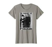 Dr Caligari - Póster de Monstruo de Halloween Camiseta, Mujer, Pizarra, M