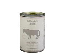 Dr. Clauder's | Alimento Húmedo para Perro | Alimento Barf | 6 x 400 Gr | Varios Sabores | (6x400Gr, Plato De Ternera)