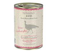 Dr. Clauder's | Alimento Húmedo para Perro | Alimento Barf | 6 x 400 Gr | Varios Sabores | (6x400Gr, Tiras De Pavo)