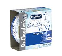 Dr. Clauder's | Alimento Húmedo Premium para Gatos | Variedad Best Filet | Latas 24 x 70 Gr. | Varios Sabores | (Atún)