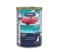 Dr. Clauder's | Alimento Premium para Perro | Variedad Prebiótico | Varios Sabores | 6x400Gr | (6x400Gr, Venado)
