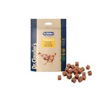 DR.CLAUDER'S - Snack Trainee | Snacks fáciles de digerir de 95% de carne con inulina para perros y gatos. Golosinas ricas en nutrientes en bolsa fresca, 80 g de pollo
