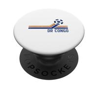 DR Congo Soccer 2026 Fans Congoleños Retro Vintage PopSockets PopGrip Adhesivo