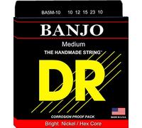 Dr cuerdas BA510 10 - 23 Plus 10 Hecho a mano original estilo 5-string Banjo cuerdas Set